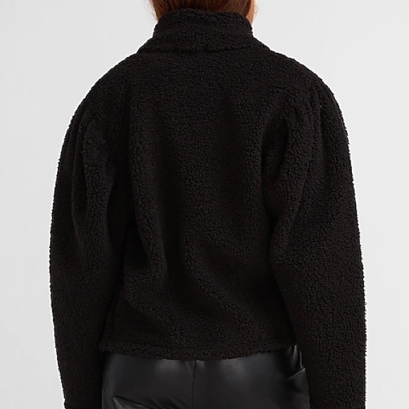 Cozy Full Zip Sherpa Sweatshirt - Picture 4 of 4
